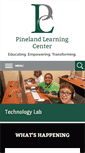 Mobile Screenshot of pinelandschool.org