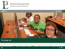 Tablet Screenshot of pinelandschool.org